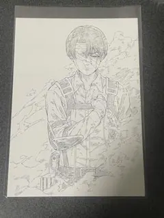 進撃の巨人 映画 入場特典 リヴァイポストカード