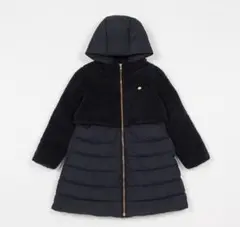 【kate spade】トドラー ボア切り替えダウンコート