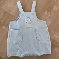 株式会社キムラタン　水色ロンパース ポケット付き 95cm未満