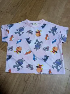 アンパンマン 半袖Tシャツ ピンク