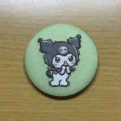 クロミ あいづちの極意 シークレット刺繍缶バッチ