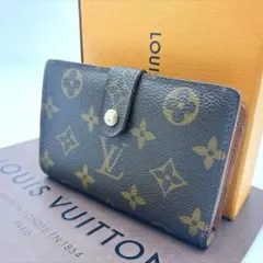 美品 ルイヴィトン ポルトモネ ビエ ヴィエノワ モノグラム 折り財布 がま口のサムネイル