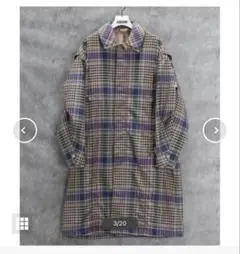 【定価10.7万円】 jieda check over coat サイズ2のサムネイル