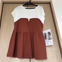 西松屋　マタニティ　半袖Tシャツ　カットソー　M L フリーサイズ　産前産後のサムネイル