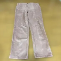 淡いピンク スエード風 パンツ11号