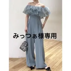 ＊美品＊ ラグナムーン LADYチュールカラーベアパンツドレス