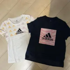 アディダス　140 Tシャツ　2枚セット