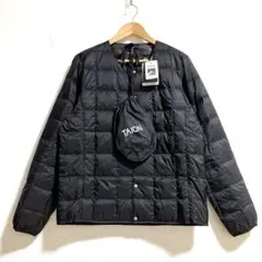 【新品タグ】 TAION 体温 インナーダウン　ダウンジャケット　Lサイズ　黒