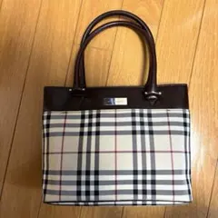 pooh︎^_^様 BURBERRY バーバリー ハンドバッグ ノバチェック