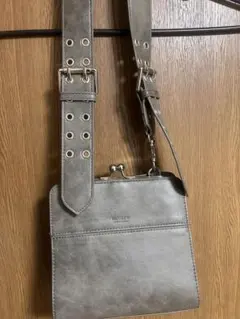 MOUSSY ショルダーバッグ グレーのサムネイル