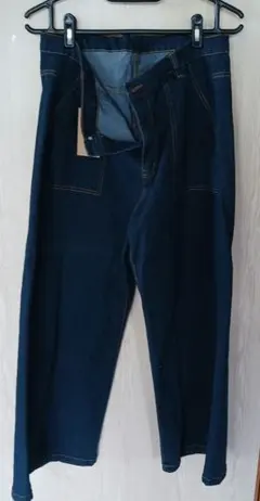 デニム ワイド l