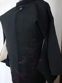 アンティーク羽織アンティーク黒羽織絵羽織 アンティークお召し羽織アンティーク着物