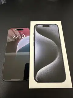 Apple iPhone 15 Pro ブルーチタニウム　256gb