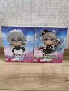 東方Project 十六夜咲夜＆魂魄妖夢 ゆっくり風デフォルメフィギュアセット
