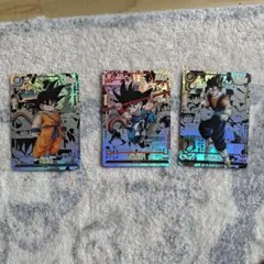 ドラゴンボール カード 3枚セット 孫悟空 ベジット