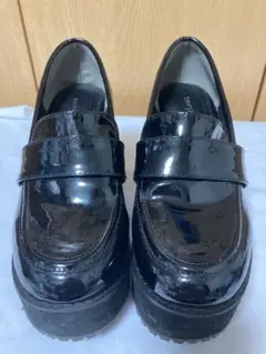 ディアマイラブ ヒール ローファー 22.5
