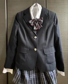 学生服 ブレザー・スカート・シャツ・リボンセット 入学式、卒業式