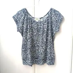 Talbots 半袖 花柄 トップス Mサイズのサムネイル