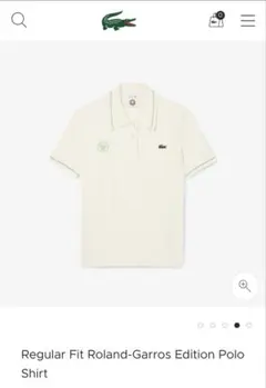 LACOSTE Golfickers Mockneck White XL 新品 BEAMS GOLF（ビームス ゴルフ）LACOSTE × Golfickers