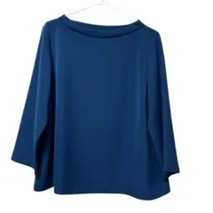 ユニクロ　レディース　トップス　七分袖 ネイビー　XL