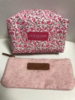 ロクシタン　ノベルティ　ポーチ　2つセット