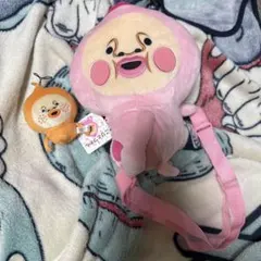 キャラ福くじ こびとづかん B賞 ぬいぐるみポシェット カクレモモジリ