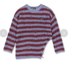 SCULPTOR ストライプ ニット