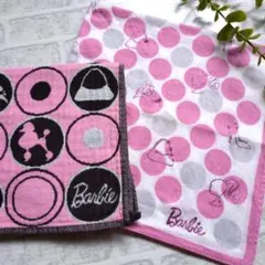 Barbieハンカチ ２枚セット