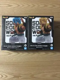 ドラゴンボールフィギュアセット　ゴジータ青&ゴジータ黄