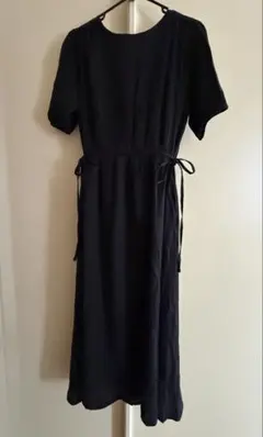 韓国　ワンピース　ワンピ　黒
