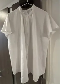 GU ブラウス　Lサイズ　ホワイト