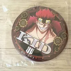 ワンピース　ONE PIECE　輩缶バッチ　24弾　キッド