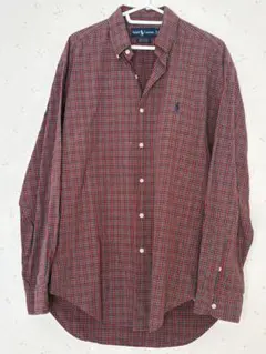 Ralph Lauren チェック柄 ボタンダウンシャツ Mサイズ 古着