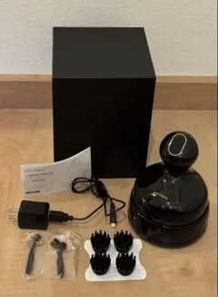 【美品】MYTREX マイトレックスヘッドスパ ブラック 充電式頭皮ケア