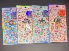 カミオジャパン 光るジュエルプチドロップシール 4種セット