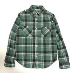 好配色 70s 復刻 FIVE BROTHER ヘビー ネルシャツ S チェック