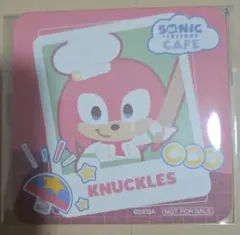 SONIC FRIENDS CAFE 特典コースター ナックルズ