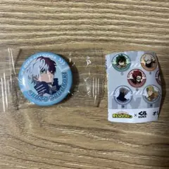 轟焦凍 缶バッジ 僕のヒーローアカデミア　くら寿司