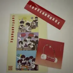 txtLOVE LANGUAGE ポストカードセット