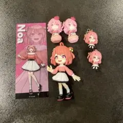 カラフルピーチのあ フィギュア＆キーホルダー＆しおり