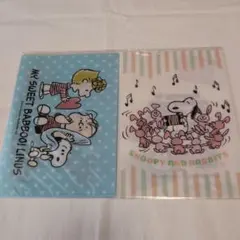 スヌーピータウン 2023年 A5見開きクリアファイル セット