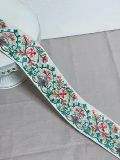 赤字スタート‼️インド刺繍リボン