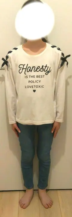 LOVETOXIC トップス 長袖 ホワイトとジーンズまとめ売り