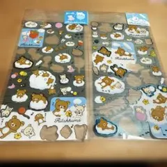 リラックマ デコレーションシール 2シートセット