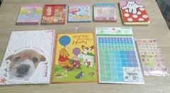 【まとめ売り・セット売り】平成レトロ　シール、ポストカード、レターセット、メモ帳