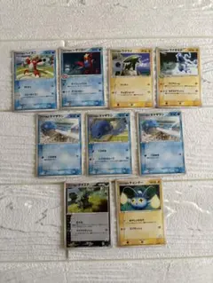 ポケモンカード アクア団 9枚セットのサムネイル