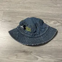 ミッキーマウス デニムバケットハット ベビー用