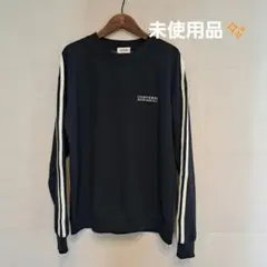 【美品・未使用品】CONVERSE ネイビー スウェット トレーナー