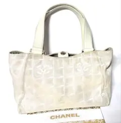 CHANEL シャネル ☆ ニュートラベルライン トートバッグ ライトピンクのサムネイル