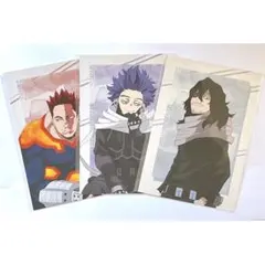 ヒロアカ　ヒーロープラザ　特典　ポストカード　相澤消太　心操人使　エンデヴァー